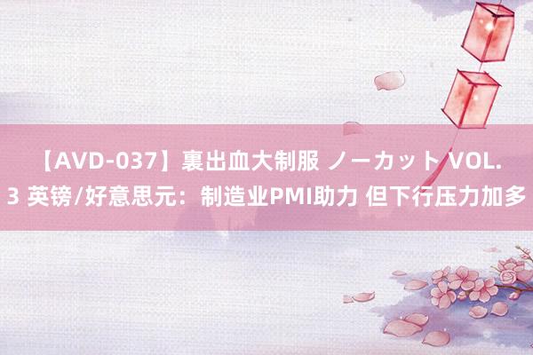 【AVD-037】裏出血大制服 ノーカット VOL.3 英镑/好意思元:制造业PMI助力 但下行压力加多