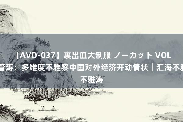 【AVD-037】裏出血大制服 ノーカット VOL.3 管涛:多维度不雅察中国对外经济开动情状︱汇海不雅涛