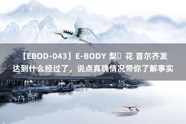 【EBOD-043】E-BODY 梨々花 首尔齐发达到什么经过了,说点真确情况带你了解事实